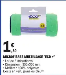 E.Leclerc L'Auto Microfibres multiusage eco + offre