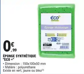 E.Leclerc L'Auto Éponge synthétique eco + offre