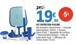 E.Leclerc Kit entretien piscine offre