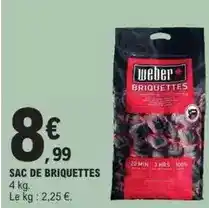 E.Leclerc Weber - sac de briquettes offre