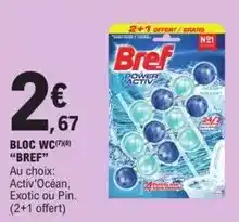 E.Leclerc Bref - bloc wc offre
