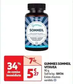 Auchan Gummies sommeil offre