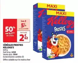 Auchan Kellogg's - céréales frosties offre