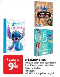 Auchan Shell - opération stitch offre