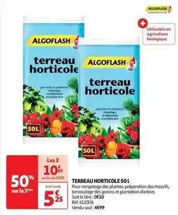 Auchan Plantation - terreau horticole offre