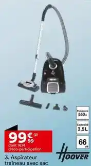 BUT Aspirateur traineau avec sac offre