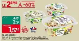 Match Bonduelle - salades offre