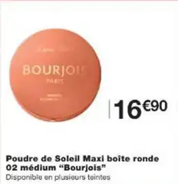 Monop' Poudre de Soleil Maxi boîte ronde 02 médium "Bourjois" offre