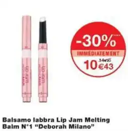 Monop' Balsamo labbra Lip Jam Melting Balm Nº1 “Deborah Milano” offre