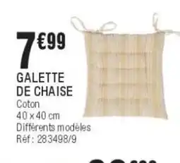 La Foir'Fouille Galette de chaise offre