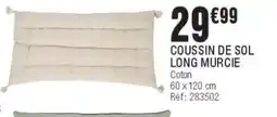 La Foir'Fouille Coussin de sol long murcie offre