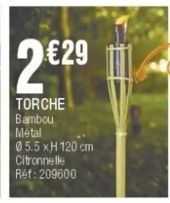 La Foir'Fouille Torche bambou offre