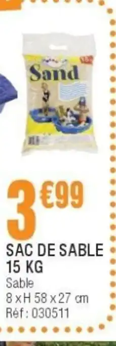 La Foir'Fouille Sac de sable offre