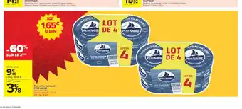 Carrefour Market PETIT NAVIRE Thon entier au naturel offre