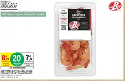 Intermarché Crevettes cuites label rouge offre