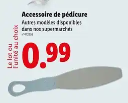 Accessoire de pédicure