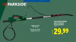 Lidl PARKSIDE Lance télescopique pour nettoyeur haute pression offre