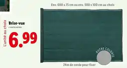 Lidl Brise-vue offre