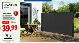 Lidl LIVARNO home store latéral offre