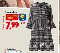 Lidl Robe tunique offre
