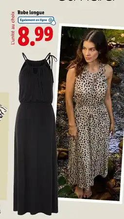 Lidl Robe longue offre