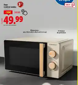 Lidl Four à micro-ondes offre