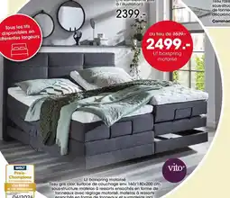 Möbel Martin Lit boxspring motorisé offre