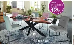 Möbel Martin Chaise avec accoudoirs offre