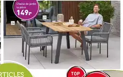 Möbel Martin Chaise de jardin la pièce offre