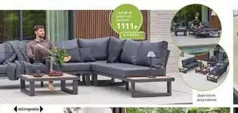 Möbel Martin Lounge de jardin-set complet offre
