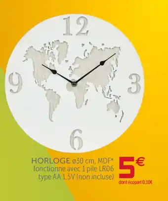 Gifi Horloge offre