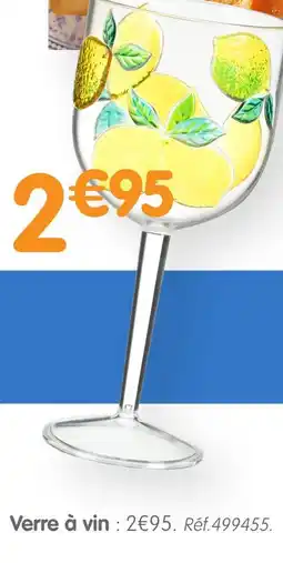 b&m Verre à vin offre