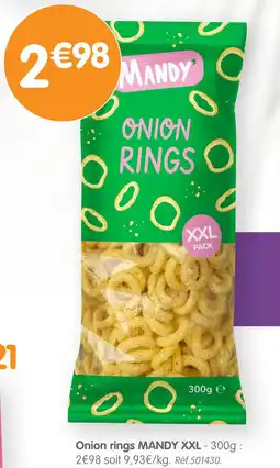 b&m MANDY Onion rings offre