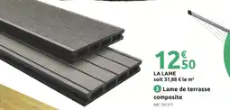 Mr Bricolage Lame de terrasse composite offre