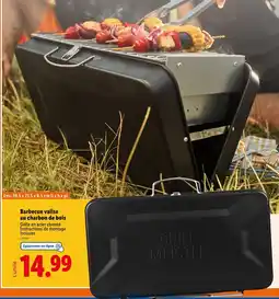 Lidl GRILL MEISTER Barbecue valise au charbon de bois offre