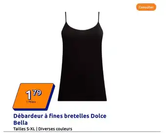 Action Débardeur à fines bretelles dolce bella offre