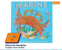 Action Album de mandalas offre