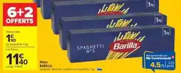 Carrefour Drive Barilla - pâtes offre