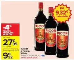 Carrefour Drive Picon - apéritif à l'orange offre