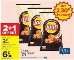 Carrefour Drive Lay's - chips maxi format offre
