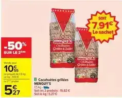 Carrefour Drive Menguy's - cacahuètes grillées offre