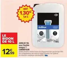 Carrefour Drive Carrefour - adblue 10l avec flexible intégre offre