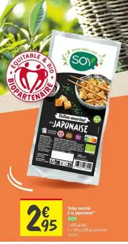 Les Comptoirs de la Bio SOY Tofou marinė à la japonaise offre