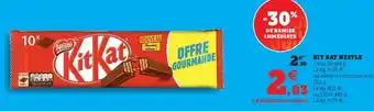 Super U Kit kat Nestle offre