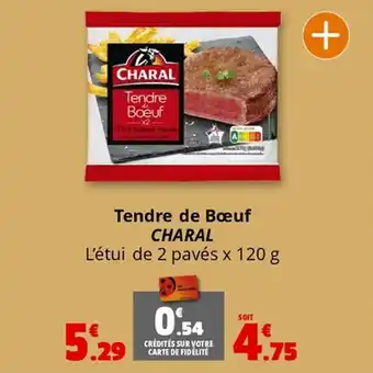Coccinelle Express Tendre de bœuf charal offre