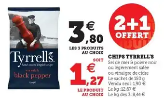 Super U Chip tyrrell's offre