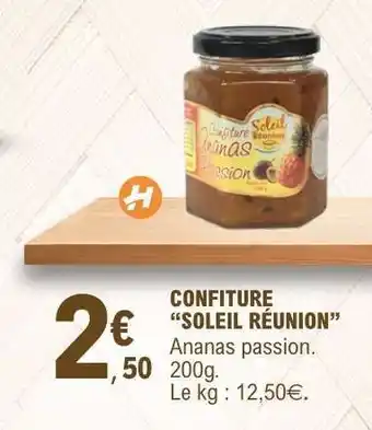 E.Leclerc CONFITURE “SOLEIL RÉUNION” offre
