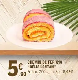 E.Leclerc CHEMIN DE FER X10 “DÉLIS LONTAN” offre