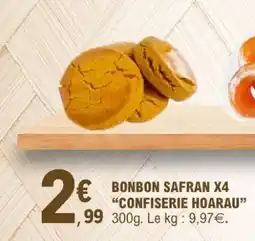 E.Leclerc BONBON SAFRAN X4 CONFISERIE HOARAU offre