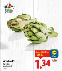 Lidl ARTICHAUT offre